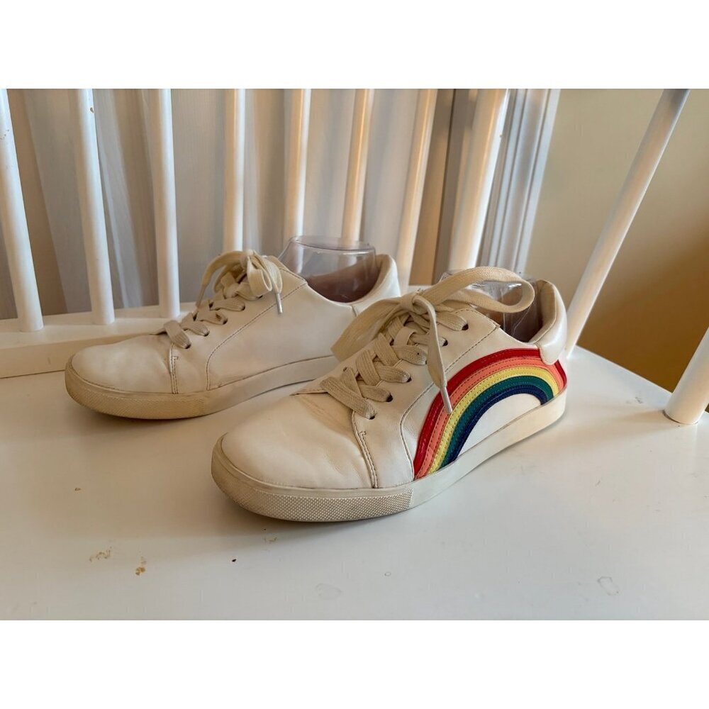 Womens Katy Perry The Rizzo Court Sneakers Shoes Rainbow
